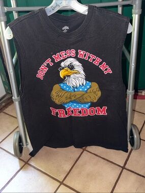 Patriotic Tank Top Men’s Tee Shirt T-Shirt